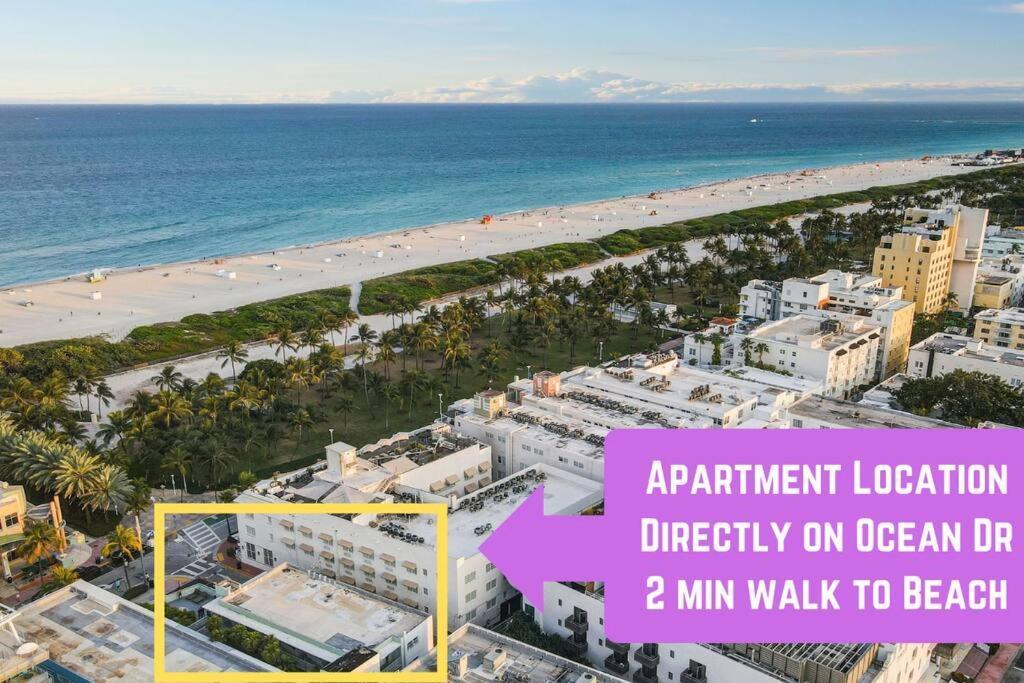 Appartamento Escape 2 Beach, Ocean Dr Deco With 2 Queen Beds